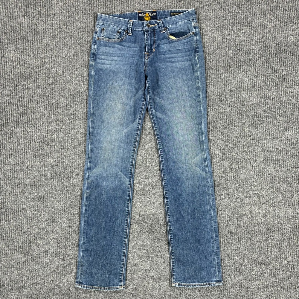 Lucky Brand The Sweet Jean Straight Womens Size 6/28 Regular Blue Denim Jeans